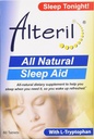 Alteril - Schlafhilfe All Natural - 60 Tabletten