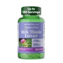 Puritan's Milk Thistle 4:1 Extrakt 1000mg 180 Softgels (Silymarin) Lebergesundheit