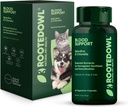 Rooted Owl Blood Support - Immunität, Erholung und Eisen Ergänzung für Hunde & Katzen - Anemia Unterstützung mit Spirulina und Chlorella - 60/ct Vegan Kapseln