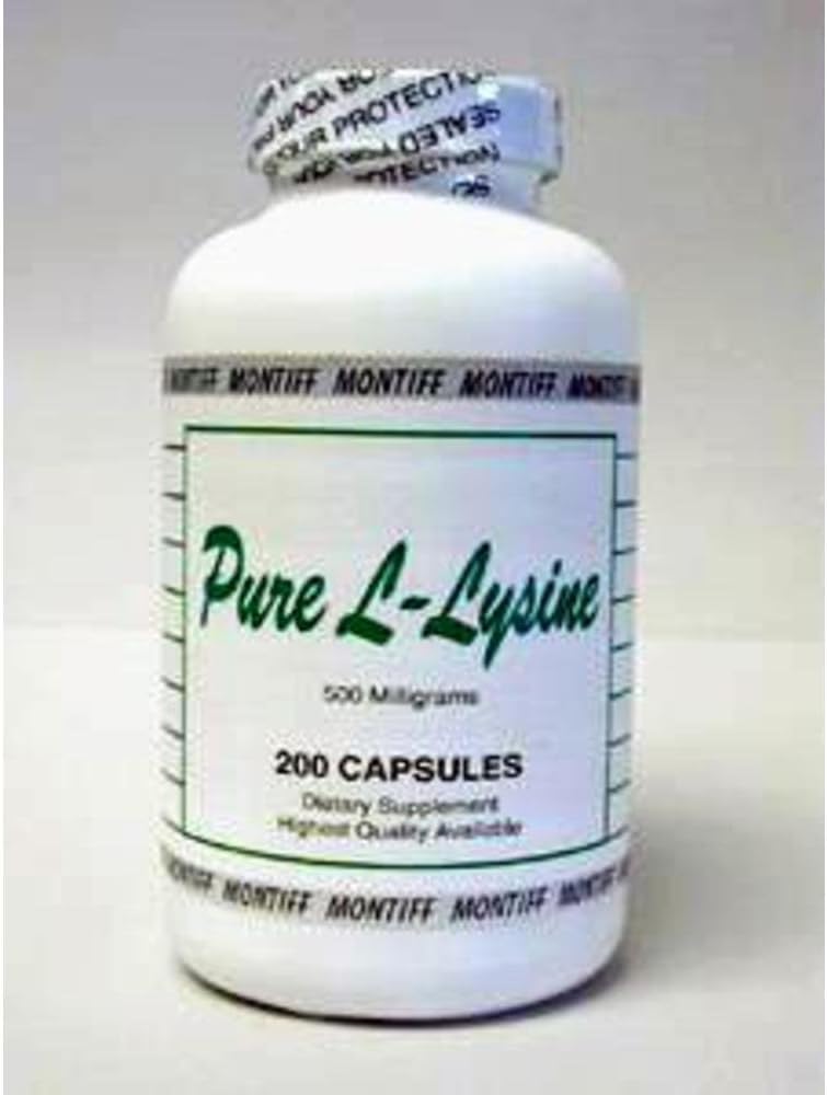 Lysine pure L 500 mg 200 Cap