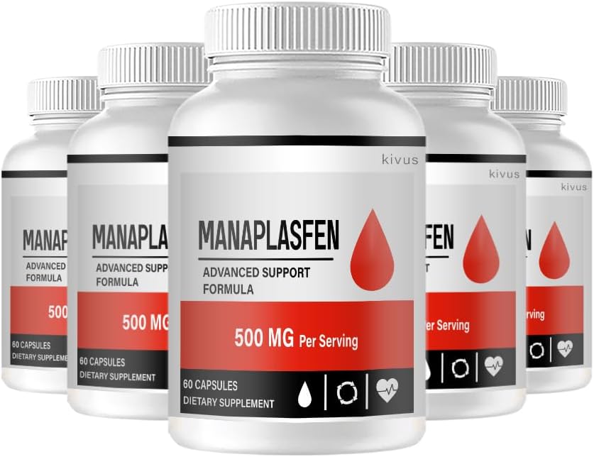 (5 Pack) Manaplasfen - Manaplasfen Advanced Support (300 Kapseln)