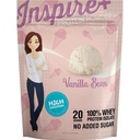 Bariatric Eating Inspire Vanilla Bean 20g Whey Protein Isolat Pulver mit Calcium