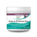 Ionic Fizz Super D-K Calcium Plus von Pure Essence - mit extra Magnesium, Vitamin D3, Vitamin K2 für starke Knochen und Stress - Mischbeere - 7.41oz
