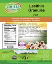Granules de lécithine (4 oz, ZIN: 526524) - 2 boîtes