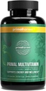 Primal Harvest Multivitamin für Frauen und Männer Vitamin A, Vitamin C, Vitamin D und E, Vitamin B12, B6, Biotin, Zinkergänzungsmittel (30 Kapseln)