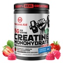 Natures Aid Creatine Monohydrate Gommies (5g) – Pré-entraînement Énergie et soutien à la croissance musculaire pour les hommes et les femmes