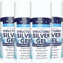 Gel d'Argent Colloïdal Extra Strength - Gel d'Argent Colloïdal activé 35ppm pour une puissance maximale - Fabriqué aux États-Unis - Formule structurée dans un emballage pratique 4