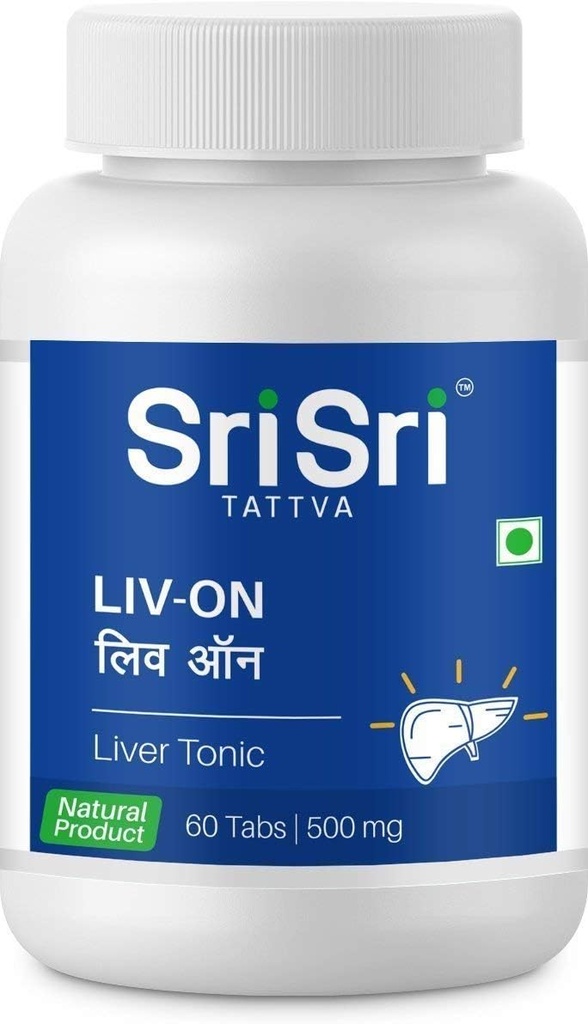 Sri Sri Produkte Liv-On - 60 Tab (für alle Liver Verwandte Probleme) X 1