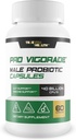 Probiotic Vigorade - Pro Vigorade Male Probiotic Capsules - Male Health Support Probiotic Formula - Gut Support - Natural Immmune Support - 40 milliards de CFUS de Premium Health Support Probiotics