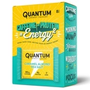 Quantum Energy Square: Energy Bar mit Koffein & 10g Protein. Köstliche gesünde Snack on The Go. (Vegan, Glutenfrei, Sojafrei, Dairyfrei) (Caramel Mandel Meersalz)