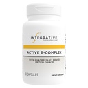 Thérapeutique intégrative B-Complexe actif - Soutien à l'énergie cellulaire et à la santé cardiaque avec les vitamines B2, B6 et B12* - Soutien aux systèmes nerveux et immunitaires* - Testé en troisième partie - 60 capsules (30 portions)