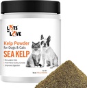 Kelp-Pulver für Hund und Katze - Bio Sea Kelp Supplement Granulat (16 Oz, 1 Pfund)