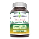 Erstaunliche Formeln Glucosamin Sulfat 1000 mg Kapseln Ergänzung | Non-GMO | Gluten Free | Made in USA (Unflavored)
