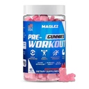 Pre Workout Gummis für Männer und Frauen, PreWorkout Gummy mit Beta Alanine | Organic Caffeine | Chromium Picolinate | Glutenfrei, Vegan, erhöhte Energie, schneller Stoffwechsel & Erholung (60 Gummy)