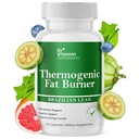 Thermogenic Fat Burner brasilianischen Lean, Gewichtsverlust Pillen für Frauen, Taille Trimmer & Ergänzungen für Bloating für Frauen & Männer, 60 Kapseln