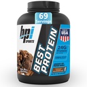BPI Sports Best Protein – 100% Whey Protein Powder – Muskelwachstum, Erholung, Mahlzeitenersatz – Keine Füllstoffe, Glutenfrei – Bestes Proteinpulver für Männer & Frauen | Chocolate Brownie – 5.1 Pfund