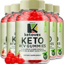 (5 Pack) Ketovex Keto BHB Gummies Advanced Formula, Ketovex BHB Weight Management ACV Gummies Bewertungen, Ketovex ACV Keto Vex BHB Gummy Gomitas Ketosis, Ketovex Gummies, B12 (300 Gummies)
