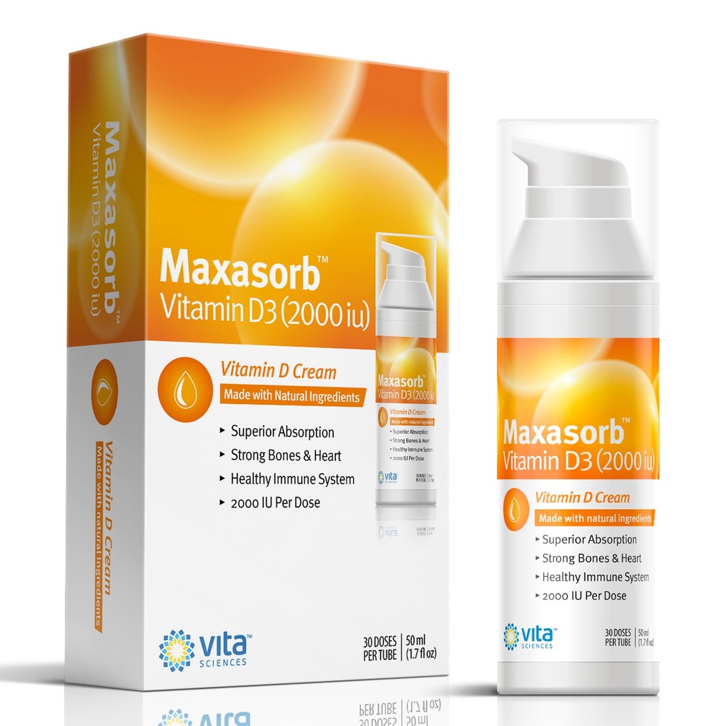 Vitamin D3 Creme | Psoriasis Sufferers Rejoice | Vitamin D Creme für Gesicht, Körper, Gesunde Hautpflege. Sichere topische Psoriasis Creme | Paraben kostenlos | Natürliche | Max Hautabsorption | Vitamin D 2000 IU