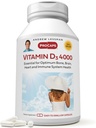 ANDREW LESSMAN Vitamin D3 4000 IU 360 Kapseln - Hohe Potenz, essentiell für Kalziumabsorption, unterstützt Knochengesundheit, Gesunde Muskelfunktion, Immunsystem, Mehr. Small Easy to Swallow Kapseln