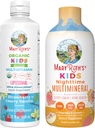 MaryRuth's Nighttime Multimineral (Peaches & Cream) et Multivitamin Liposomal (Strawberry Cherry & Vanilla) pour les enfants.