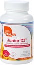Zahler Junior D3 Kaubare 1000IU, Kinder Vitamin D, Great Tasting Kaubares Vitamin D für Kinder, Optimales Vitamin D3 1000 IU für Kinder,Zertifizierte Kosher, 240 Kautabletten