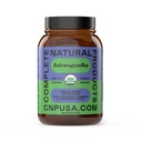 Bio Ashwagandha Kapseln - 100 Kapseln 500mg Pure Organic Ashwagandha Ergänzung zur Berechnung Unterstützung
