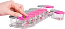 Sagely SMART XL Weekly Pill Organizer - extra große 7 Tage AM/PM Pille Box 2 Mal pro Tag mit kostenlosem Reminder App (Large Enough to Fit Fish Oil, Cod Liver Oil, Vitamin D Supplements & Vitamins)(Pink/Gray)