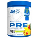 AN Performance Pre-Workout Powder Supplement für Männer & Frauen | Energy Drink Mix mit 300mg Koffein + Beta Alanin + Citrullin | Third-Party Tested | Strawberry Pineapple | 30 Portionen
