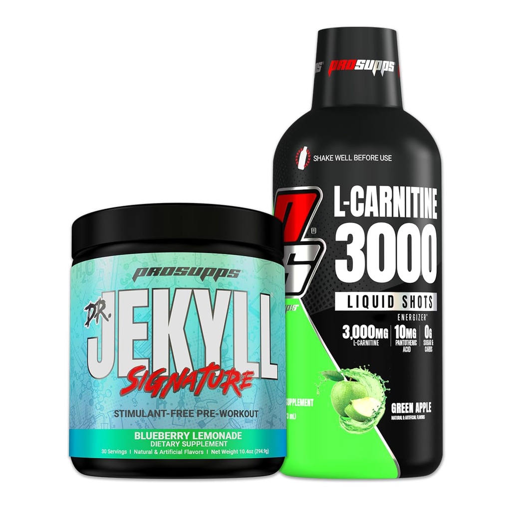 PROSUPPS L-Carnitine 3000 Green Apple und Dr. Jekyll Signature Blueberry Lemonade Bundle