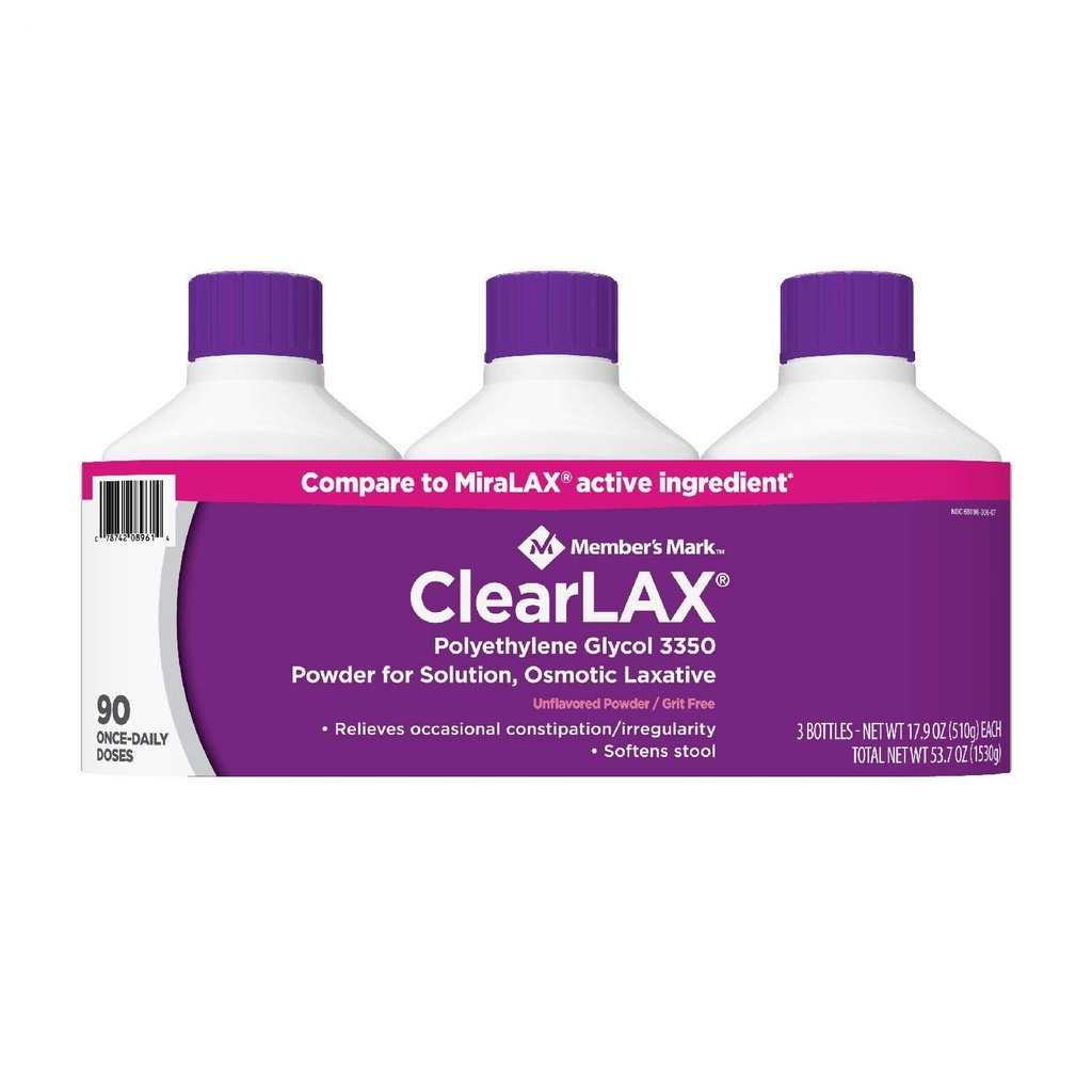 Mark ClearLAX, membre (17.9 Ounce, 3 Pack)
