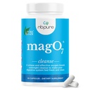 nbpure MagO7 - Natural Colon Cleanse & Detox | Occasional Constipation Relief, Hocker Erweichen, & Bloating Unterstützung für Männer & Frauen | Ozoniertes Magnesiumoxid, 90 Kapseln