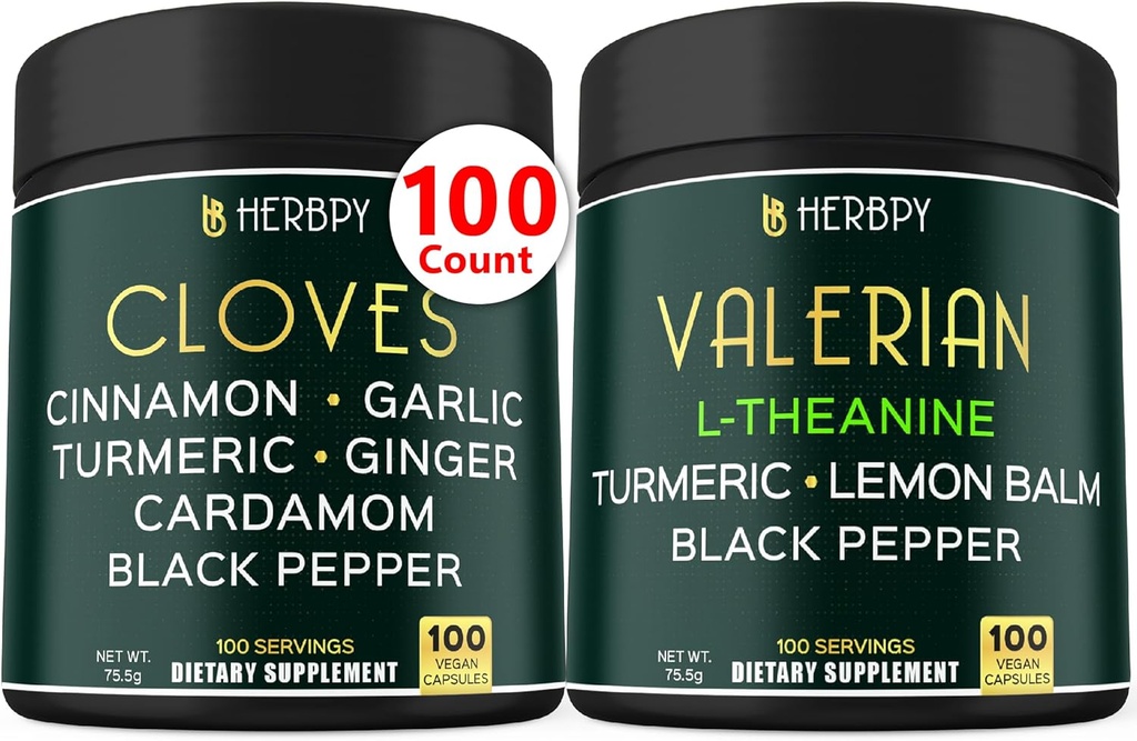 Ensemble 7in1 Supplément de vêtements et 5in1 Supplément de racine valériane