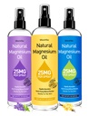 Magnesium-Spray, reines Magnesium-Öl-Spray für Füße,Ideal-Geschenk für Muskelrelaxation &Better Sleep,Rapid Absorption,Quick Drying ohne Rückstände-Vanilla