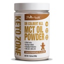 Santé Divine Keto Zone® MCT poudre d'huile de pain d'épice de gingembre de 330 g de 30 jours d'approvisionnement de Dr. Colbert's Keto Zone Diet Book