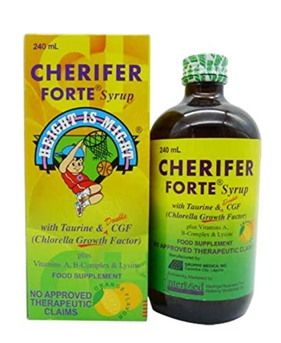 CHERIFER Syrup Forte avec facteur de croissance Taurine & Double Chlorella 240ml
