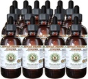Juniper Extrait liquide sans alcool, Juniper biologique (Juniperus Monosperma) Berry séché Glycérite Hawaii Pharm supplément naturel à base de plantes 15x4 oz