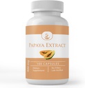 Pure Original Zutaten Papaya-Extrakt, Immer rein, keine Additive oder Füllstoffe, Lab Verified (100 Kapseln)