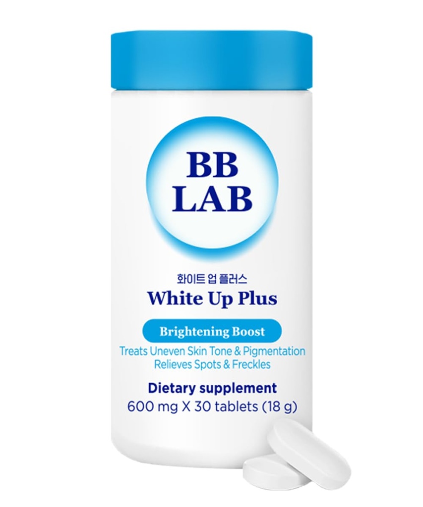 BB LAB White Up Plus Advanced Supplement für Hautunterstützung, Korean Glutathione, L-Cystine, Vitamin C, Dark Spots & Acne Skin