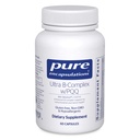 Encapsulations pures Ultra B-Complexe avec supplément de vitamine B pour soutenir la santé des nerfs, des cellules, de la méthylation et des mitochondriaux*