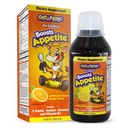 GirafKids Syrup booster d'appétit pour les enfants 4+ ans, 8 Fl Oz - Vitamines pour les enfants, Arôme d'orange - favorise l'appétit et l'énergie santé