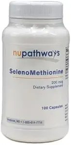 SelenoMethionine 100 Kapseln Enthält 200 mcg bioverfügbares Selenium pro Kapsel.