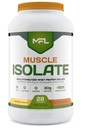 MFL 100% Isolé Protéine l 30g de Protéine l 12g Acides aminés l Keto Friendly l Low Carbs l 2 lbs.