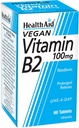 Health Aid Vitamin B2 (Riboflavin) 100mg - Fortgeschrittene Freisetzung 60 Tabletten
