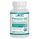 Floracor - Unterstützt Gut & Darmgesundheit - Premium Probiotic, Prebiotic and Enzyme Formula - 60 Vegetarische Kapseln