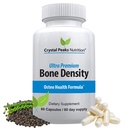 Ultra Premium Bone Formula - Calciumcarbonat w/Vitamin K2 & D3 - Kalziumergänzungsmittel für Knochen - Fördert Knochenstärke, so dass Sie aktiv bleiben können - 60 Kapseln, 60-Tage-Versorgung