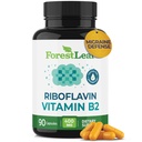 ForestLeaf Vitamin B2 Riboflavin 400mg, 90 Vegetarian Capsules