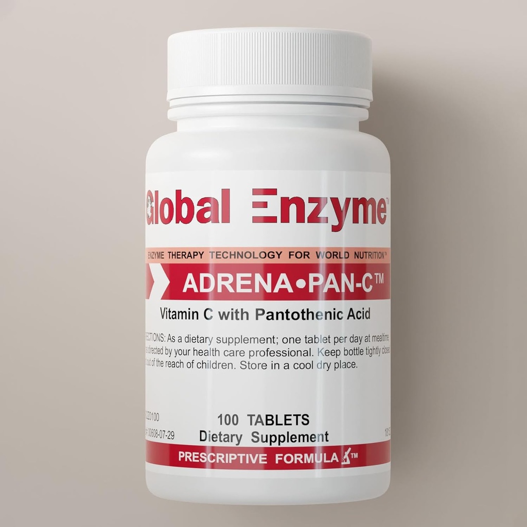 Adrena Pan C-Supplement pour la gestion du stress-Support de niveau cellulaire-formulé avec acide nucléique et peptides