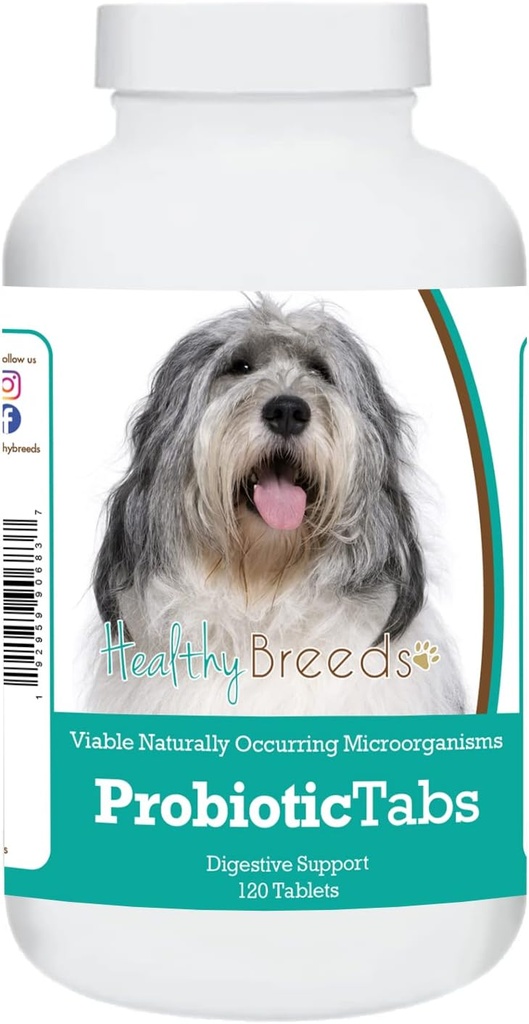 Gesunde Rassen Polnisch Lowland Sheepdog Probiotic Tabs 120 Count