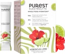 Know Brainer Reinste Elektrolyt Hibiscus Lime Pulver-Packets – Ganze Nahrungshydratisierung - Organische gefriergetrocknete Früchte und Solar Sea Salts für Ultimate Electrolyte Balance