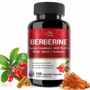 Berberine Supplement 19,060mg,Berberine mit Ceylon Cinnamon,Bitter Melon,Milk Thistle,Berberine HCl Supplement(120 Kapseln)